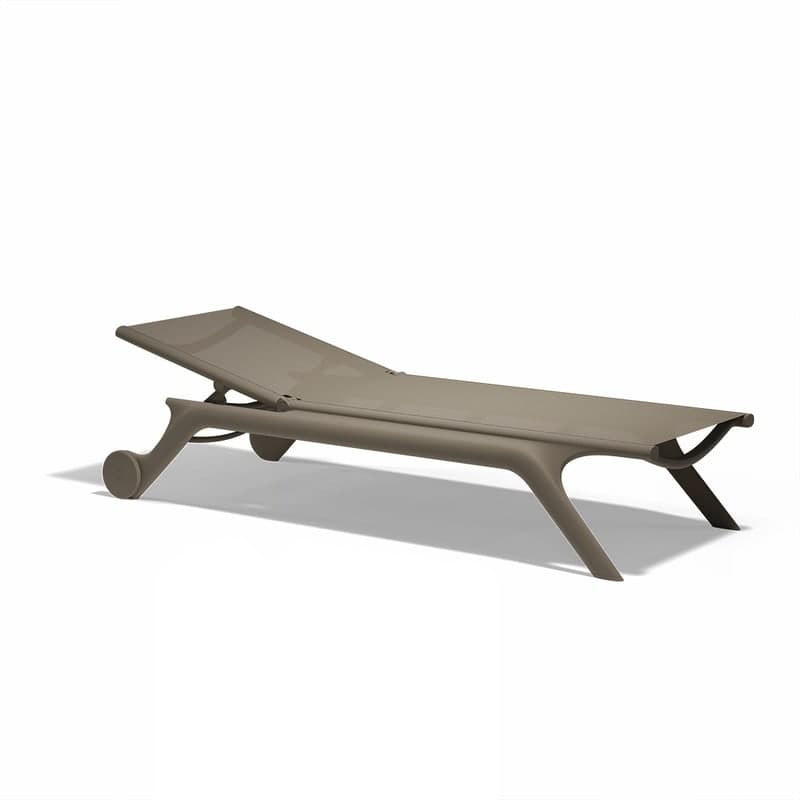 Chaise longue AFRICA - gris