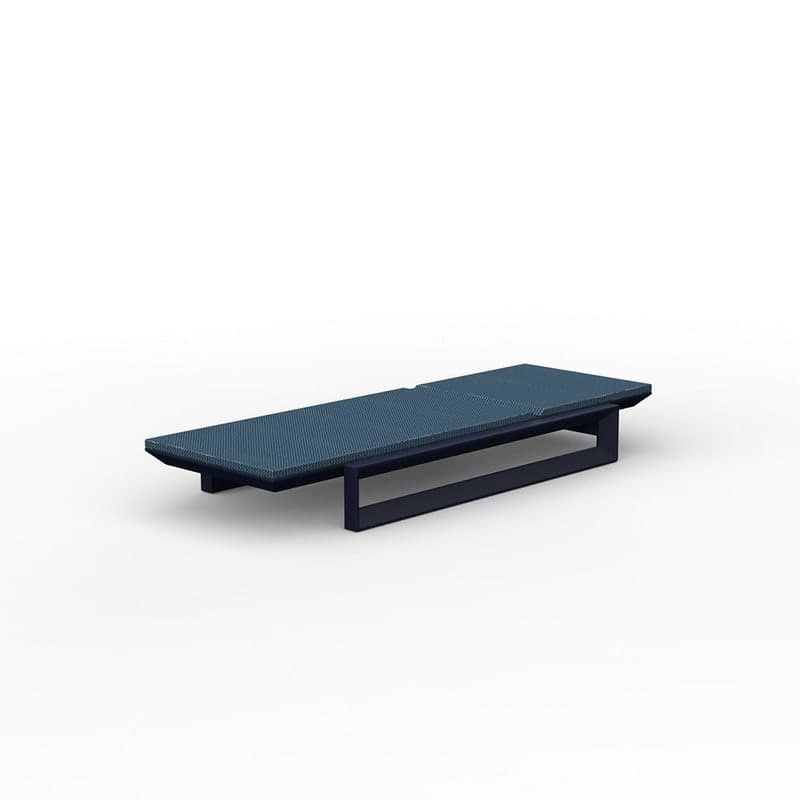 Chaise longue design FRAME - bleu