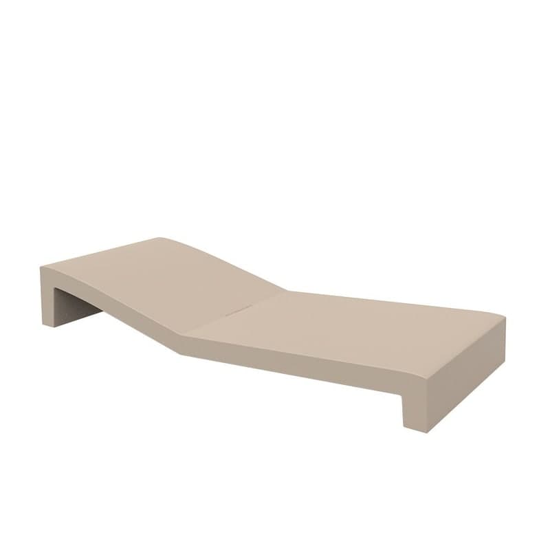 Chaise longue design JUT - écru