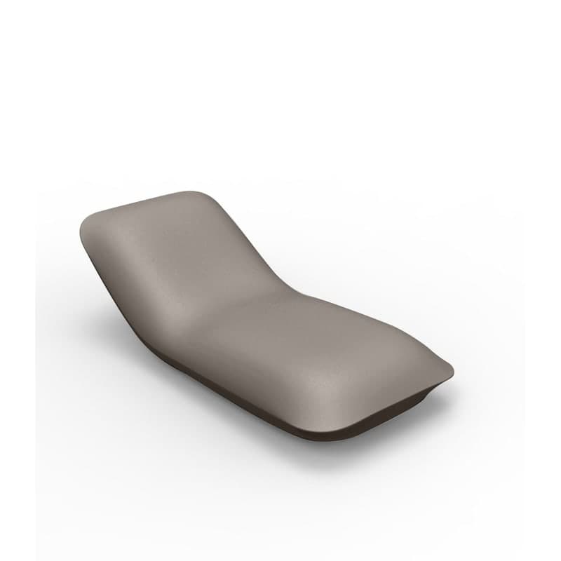 Chaise longue design PILLOW - tortora