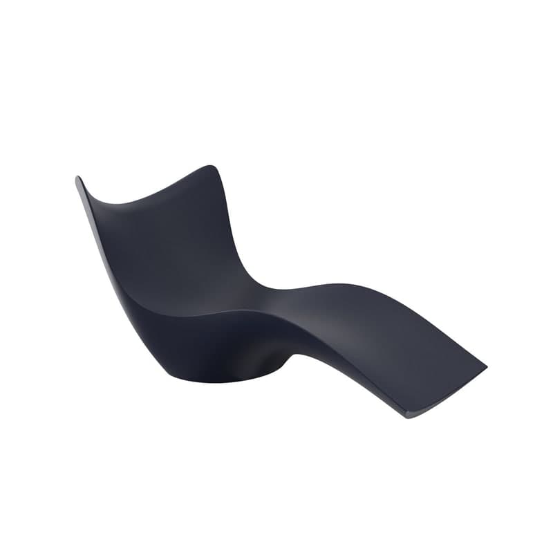 Chaise longue design SURF - bleu