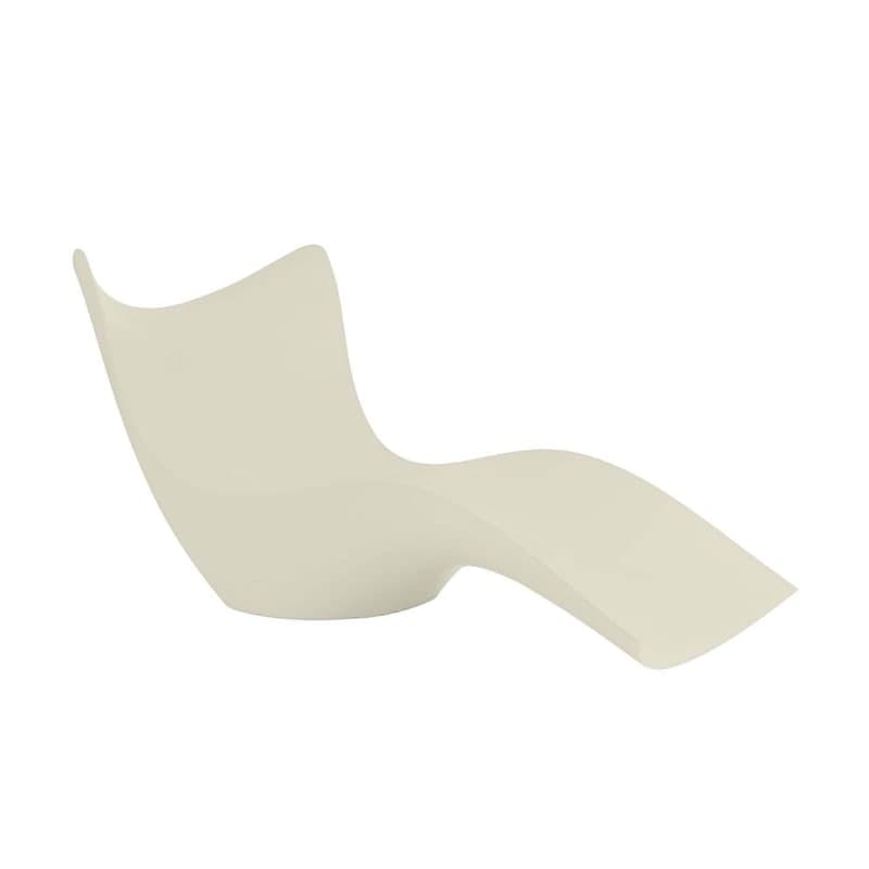 Chaise longue design SURF - crème