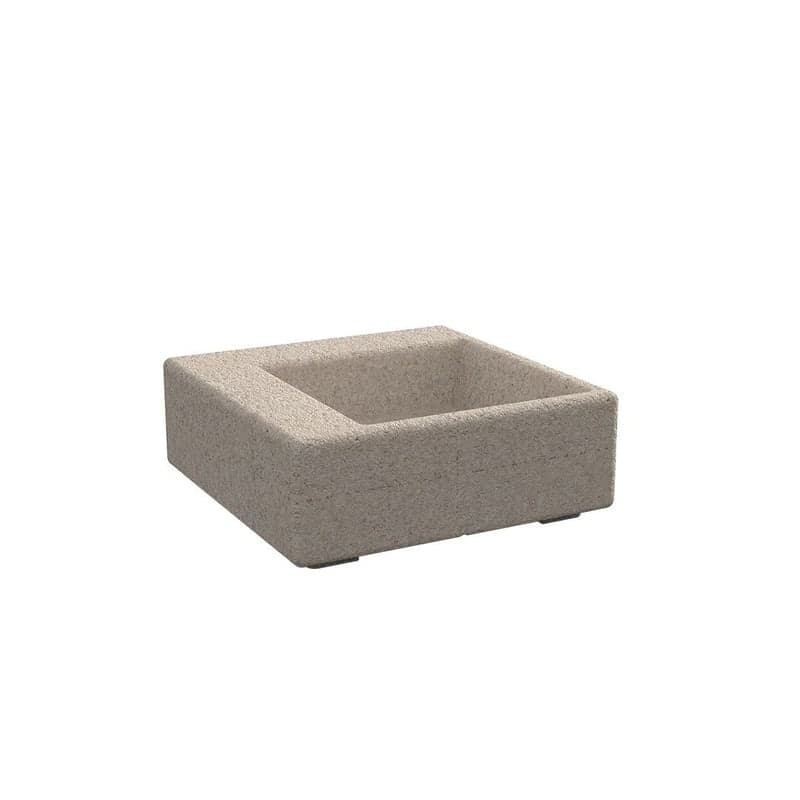 Jardinière KES - granit crème