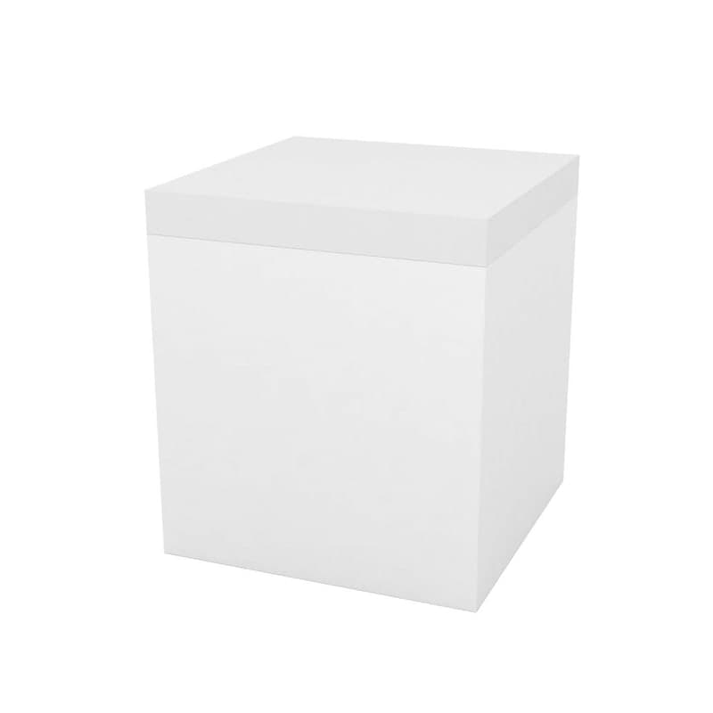 Pouf design in & out JUT CHILL - blanc