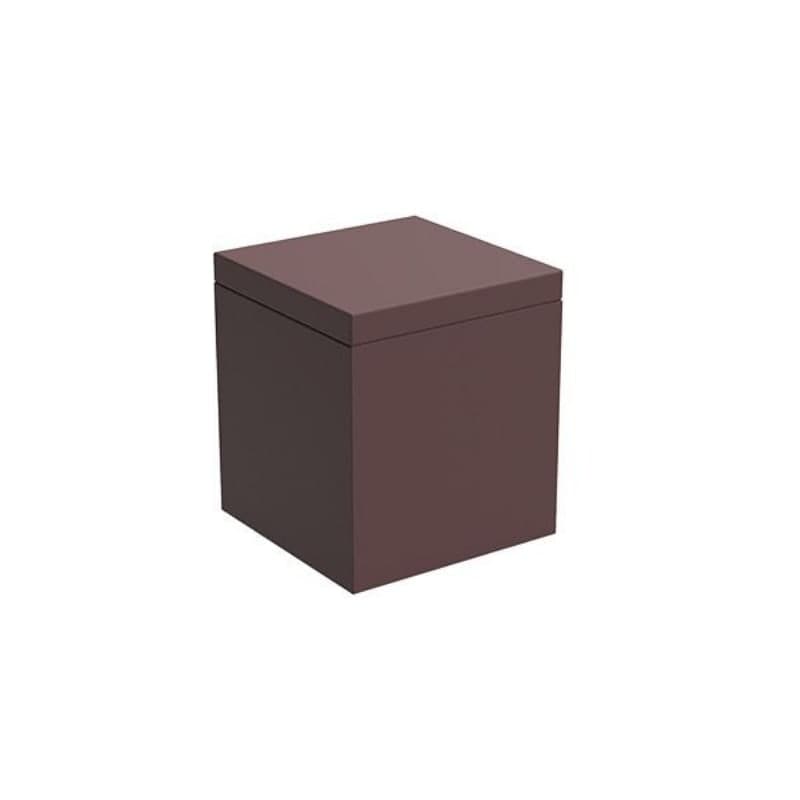 Pouf design in & out JUT CHILL - grenat