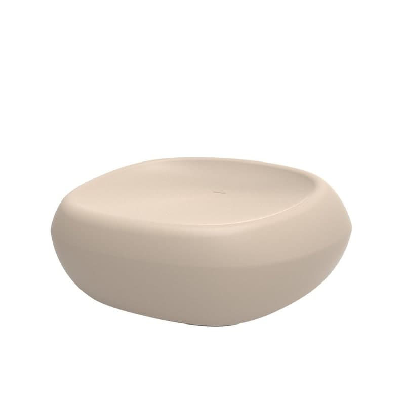 Pouf design in & out NOMA - écru