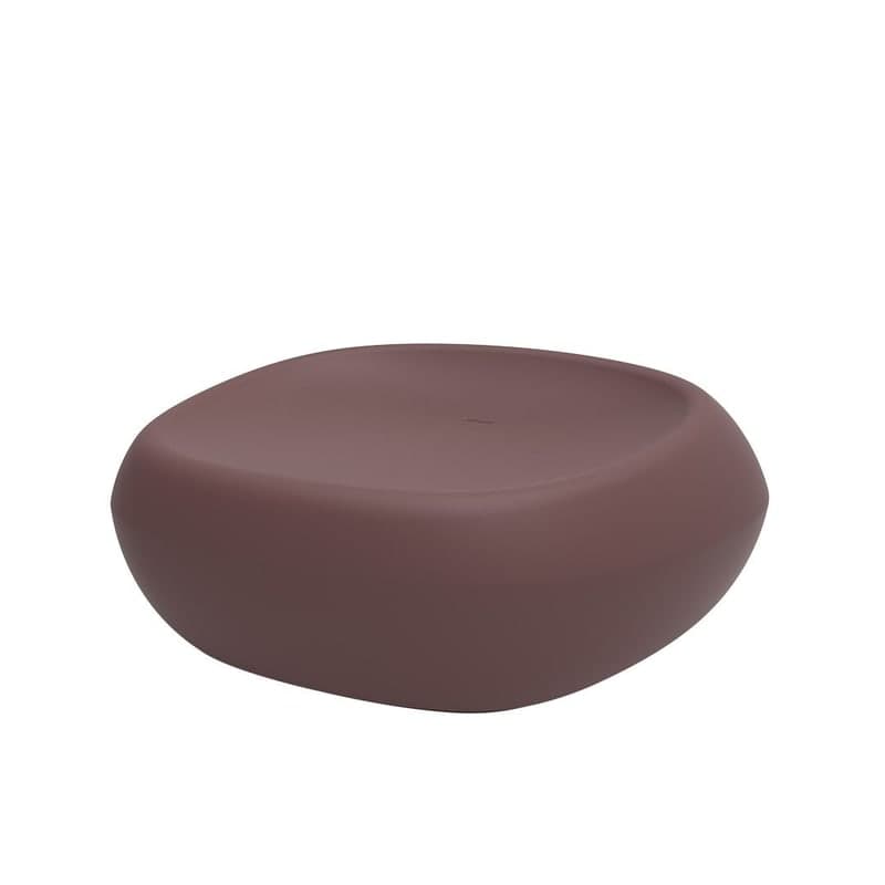 Pouf design in & out NOMA - grenat
