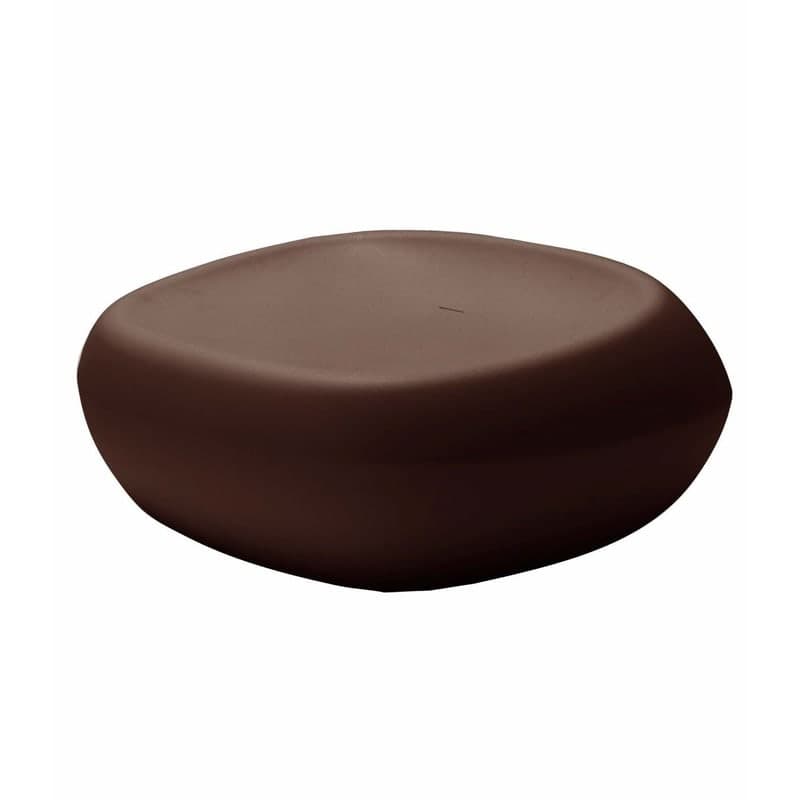 Pouf design in & out NOMA - marron
