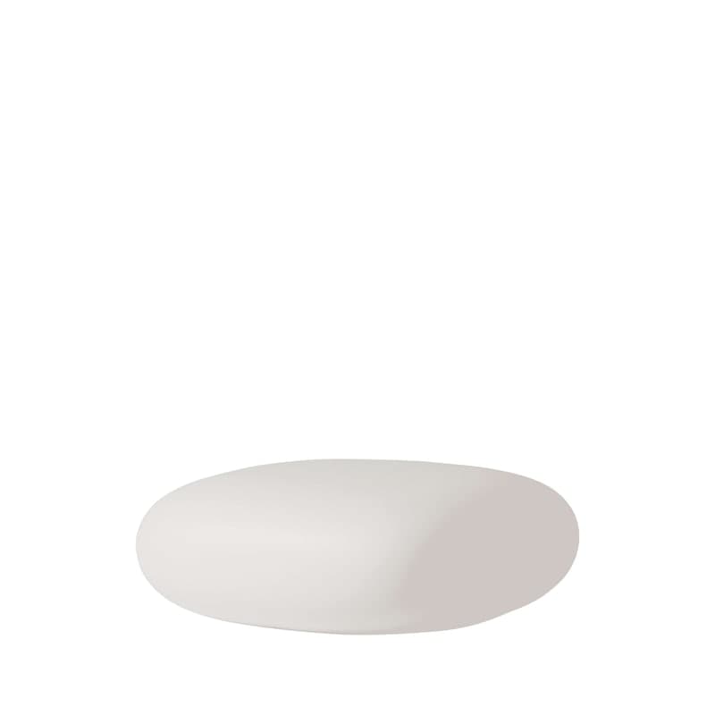 Pouf in & out Chubby Low - blanc