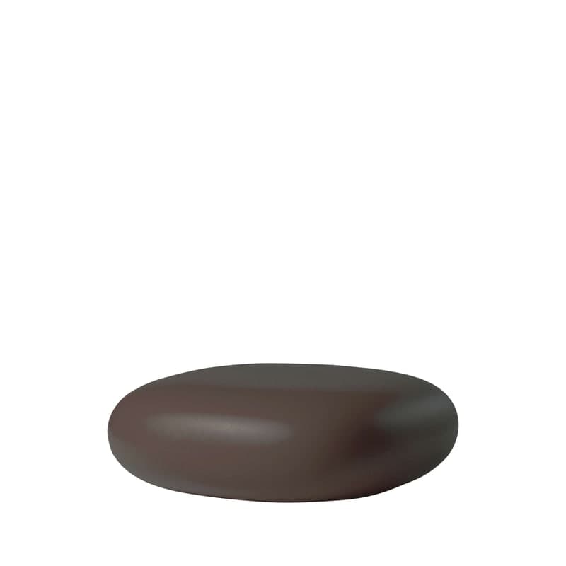Pouf in & out Chubby Low - brun