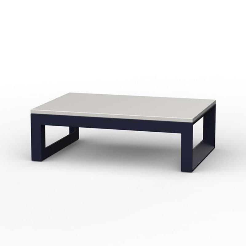 Pouf lounge ottoman FRAME - bleu