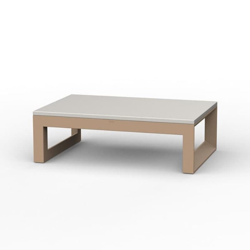 Pouf lounge ottoman FRAME - camel