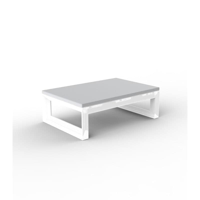 Pouf lounge ottoman FRAME - ice