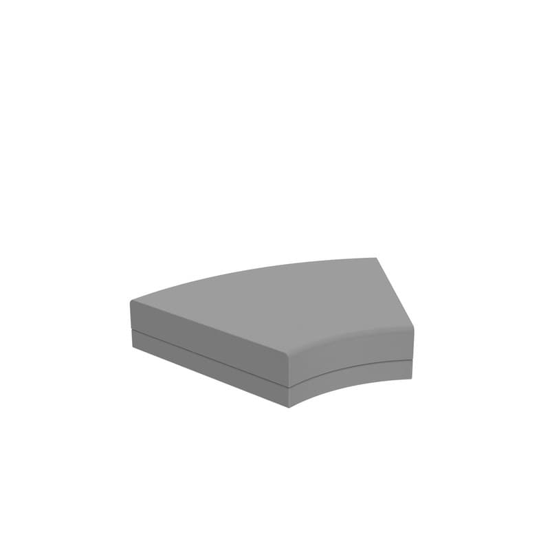 Pouf arrondi 45° PIXEL - gris 2005