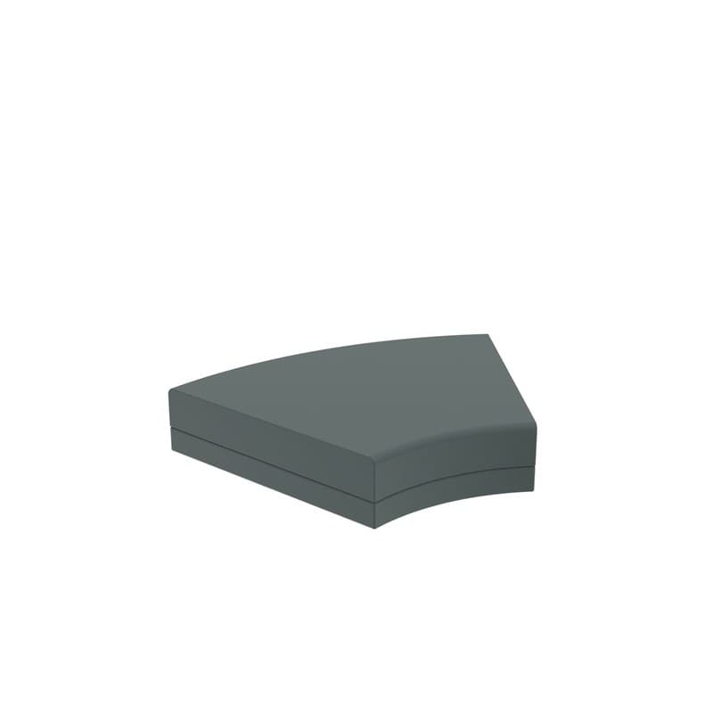 Pouf arrondi 45° PIXEL - vert 2016