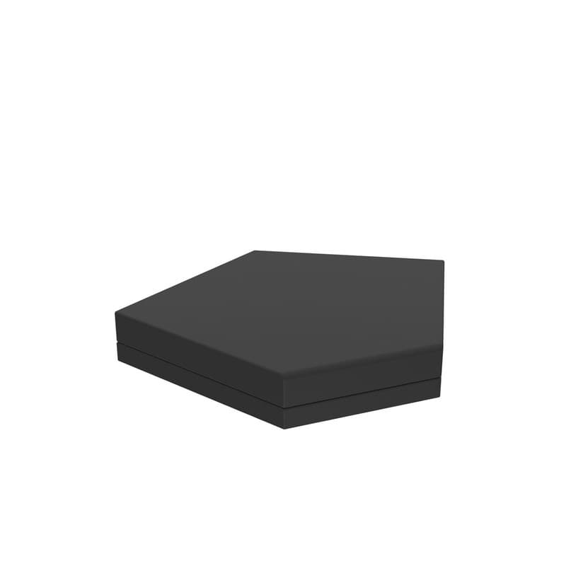 Pouf pentagonal PIXEL - noir 2002
