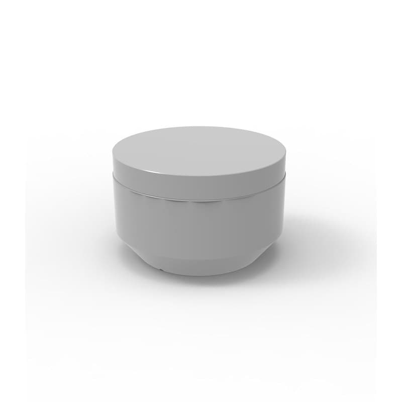 Pouf rond VELA Ø 60 cm - tortora 2004