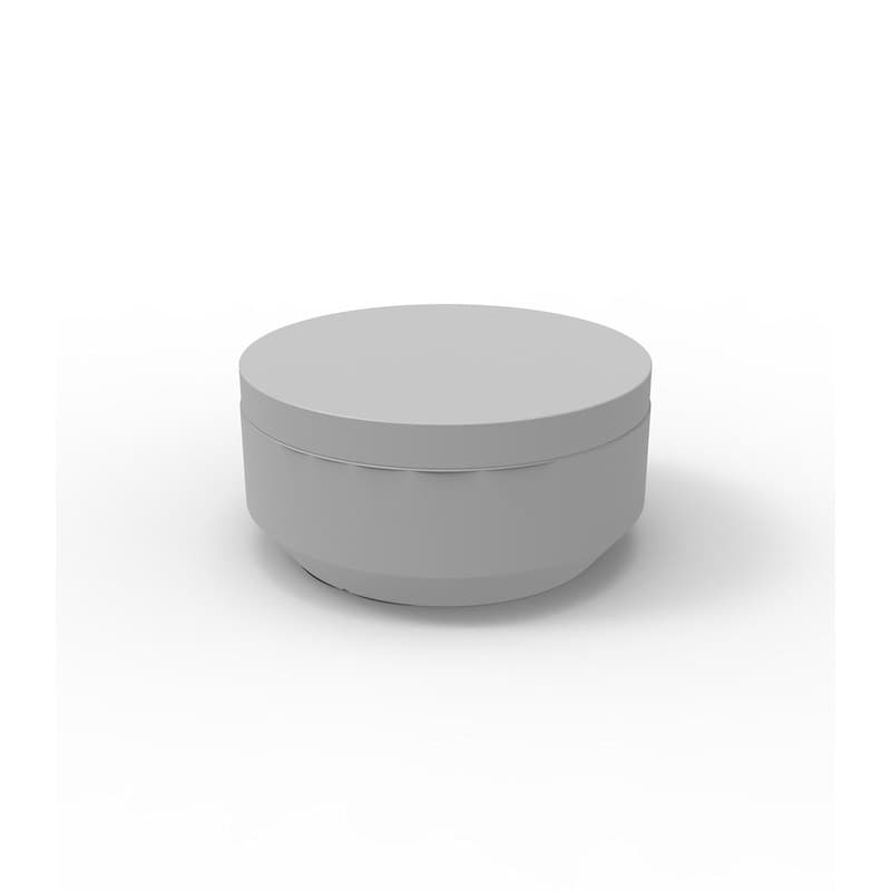 Pouf rond VELA Ø 80 cm - gris 2005