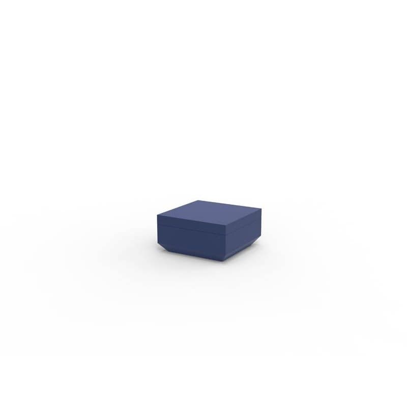 Pouf VELA 80 x 80 cm - bleu 2018