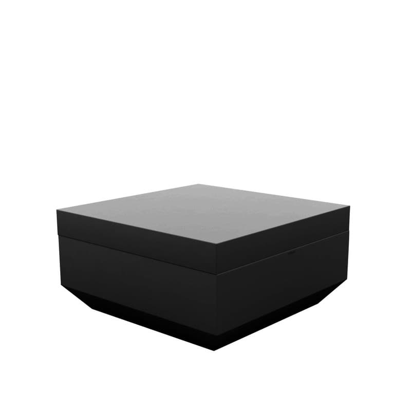 Pouf VELA 80 x 80 cm - noir 2002